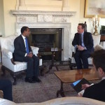 Nasheed meets UK Prime Minister in London