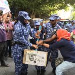 Police crack down on march for abducted journalist