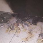 Parliament restroom catches fire again