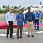 President opens expanded Kooddoo airport and new resort