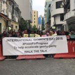 Police block opposition Women’s Day march