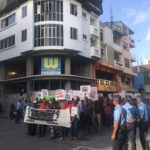 Police clear path for Rilwan protest march