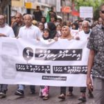 ‘Don’t let go’: President marches with family of murdered blogger